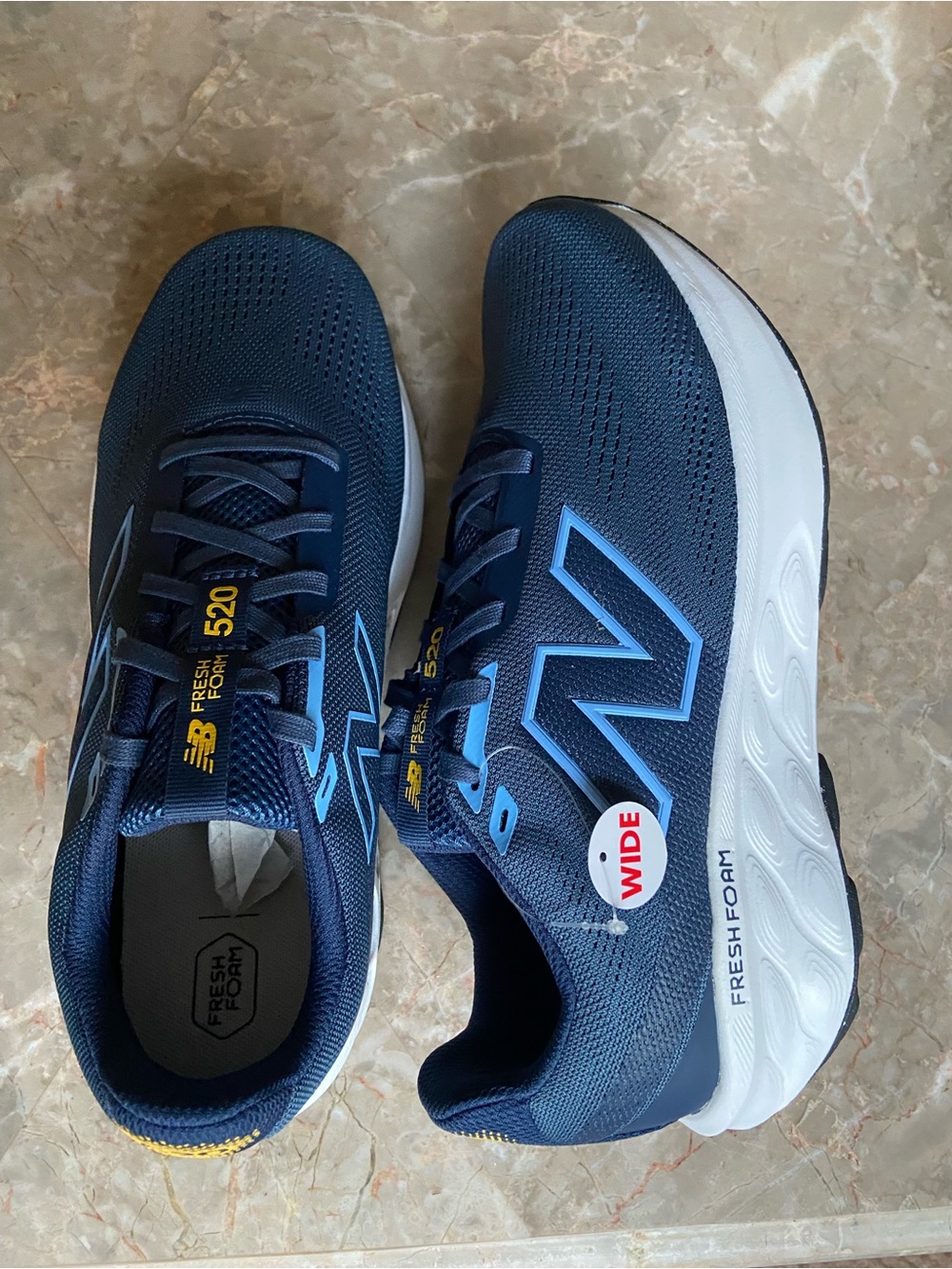 New Balance Fresh Foam X 880v15 Men 8.5 Blue Running Athletic Shoes